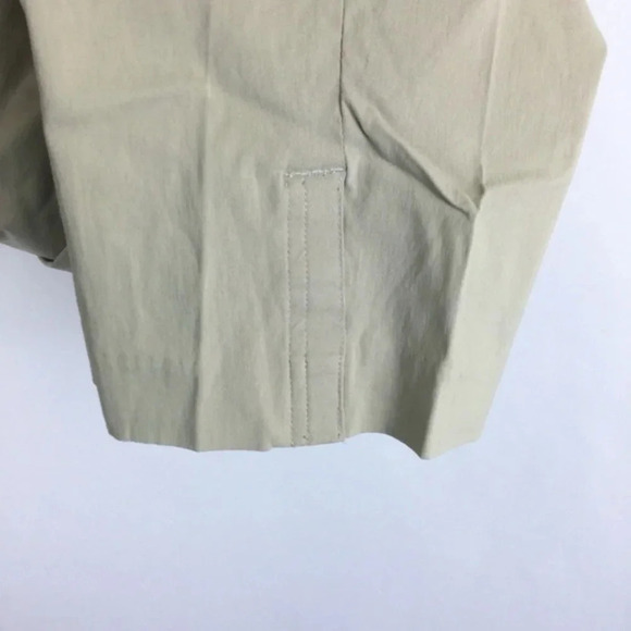 Vintage Avenue Career Pant Flat Front Straight Leg Stretch Beige Plus Size 22W - Picture 5 of 7